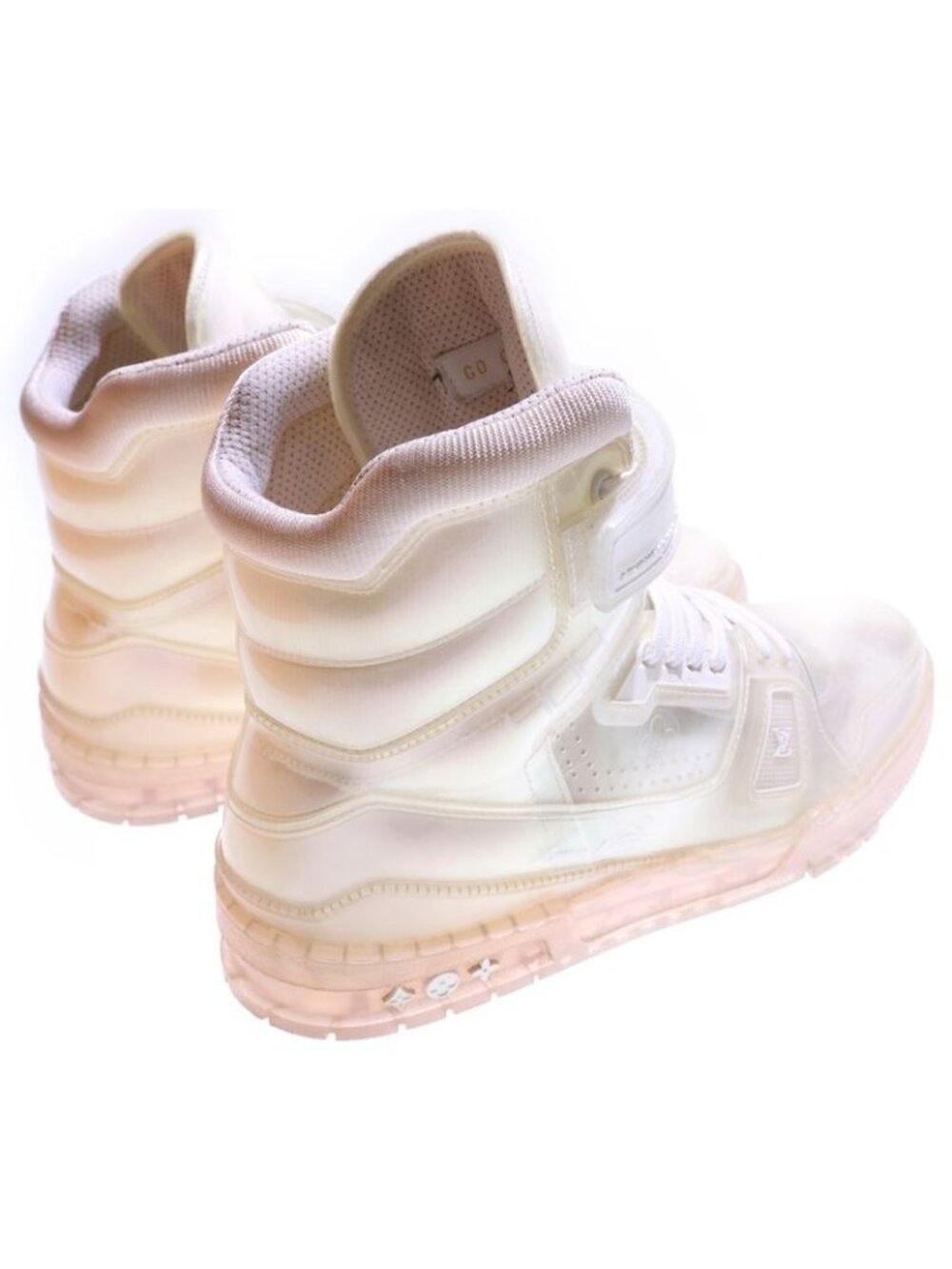 Louis Vuitton 20 SS Virgil Abloh Trainer Line High Cut - Picture 3 of 6